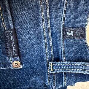 7 For All Mankind Gwenevere Blue Jeans